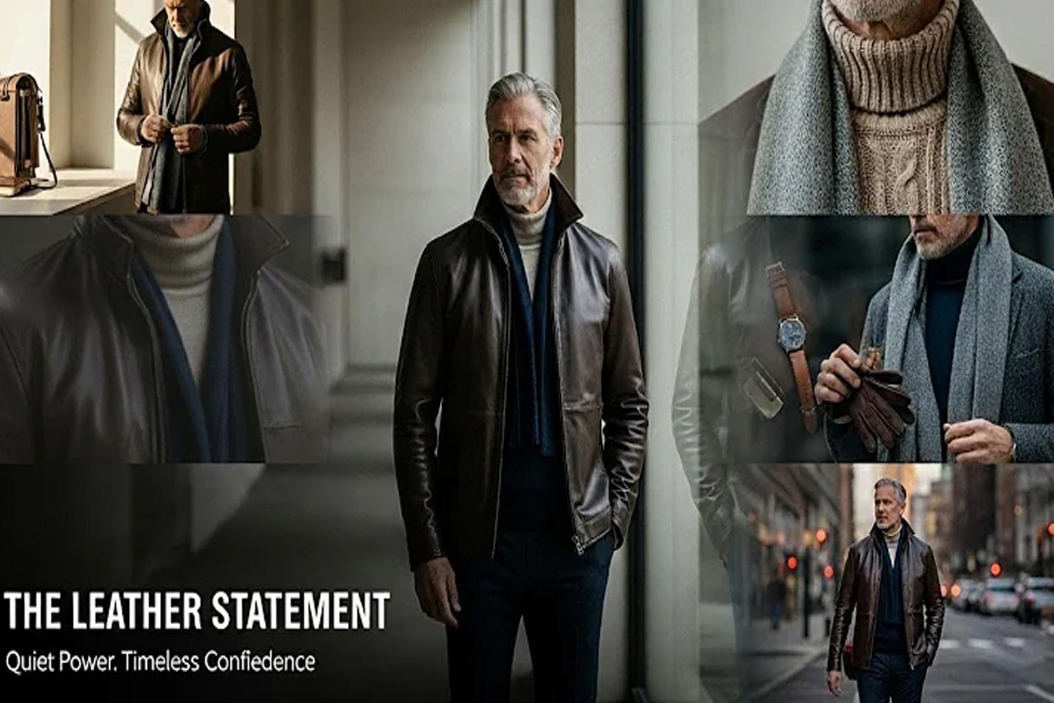 The One Leather Jacket Every Man Over 50 Needs (And How to Wear It Right)