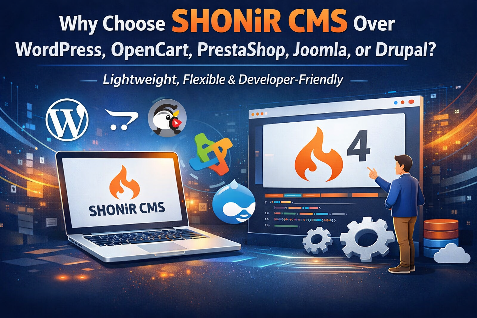 Why Choose SHONiR CMS? The Developer’s Lightweight Alternative to Bloated Systems